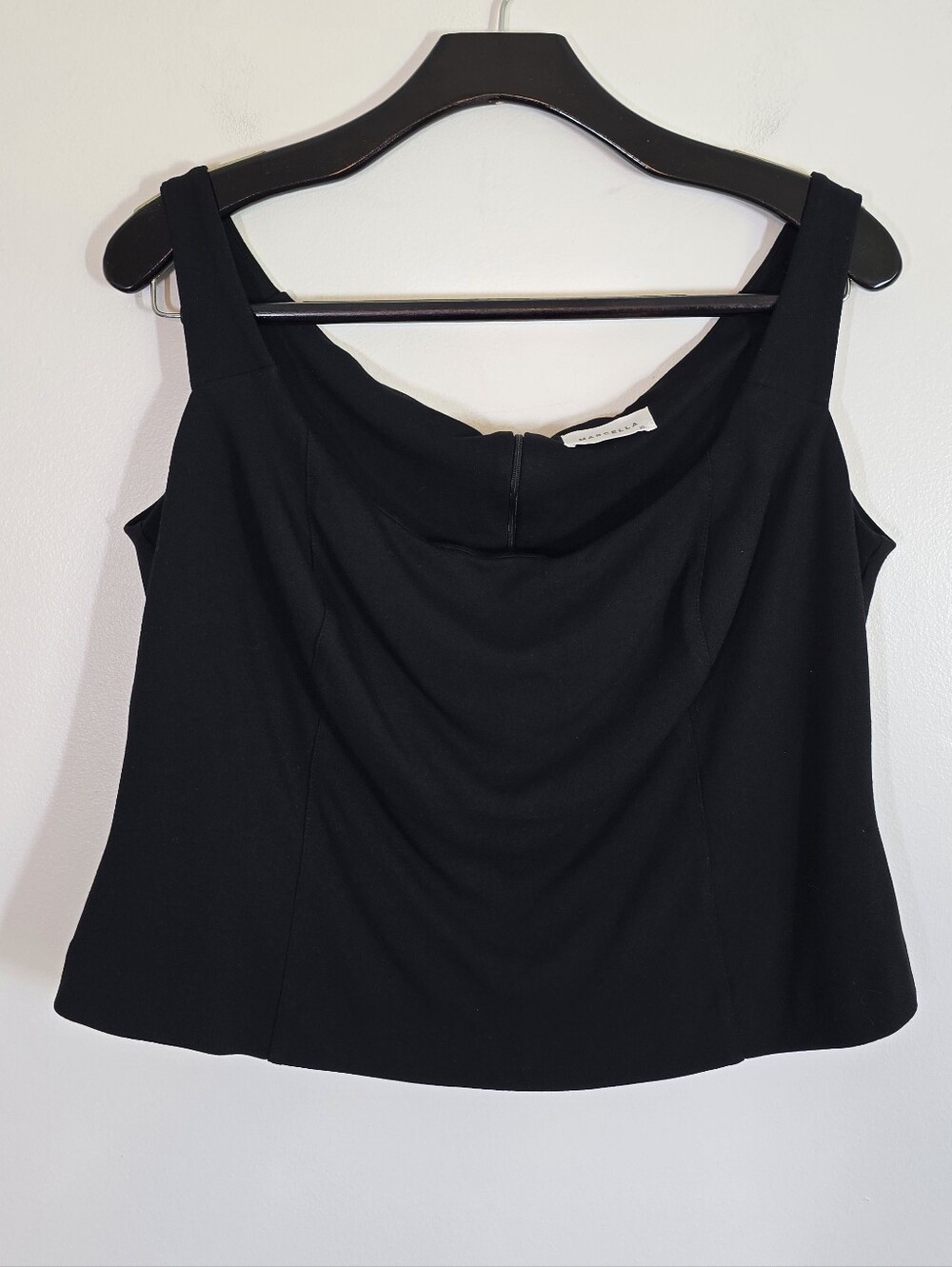 Marcella NYC Eliana Off The Shoulder Top Black XL - Picture 5 of 9